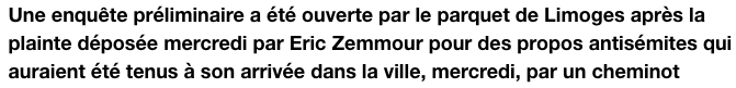 Photo du post Zemmour insulté après avoir été attaqué